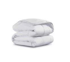 Budget 🥰 Couette Simmons Enveloppe Percale 4 Saisons 350g - 260x240 🌟