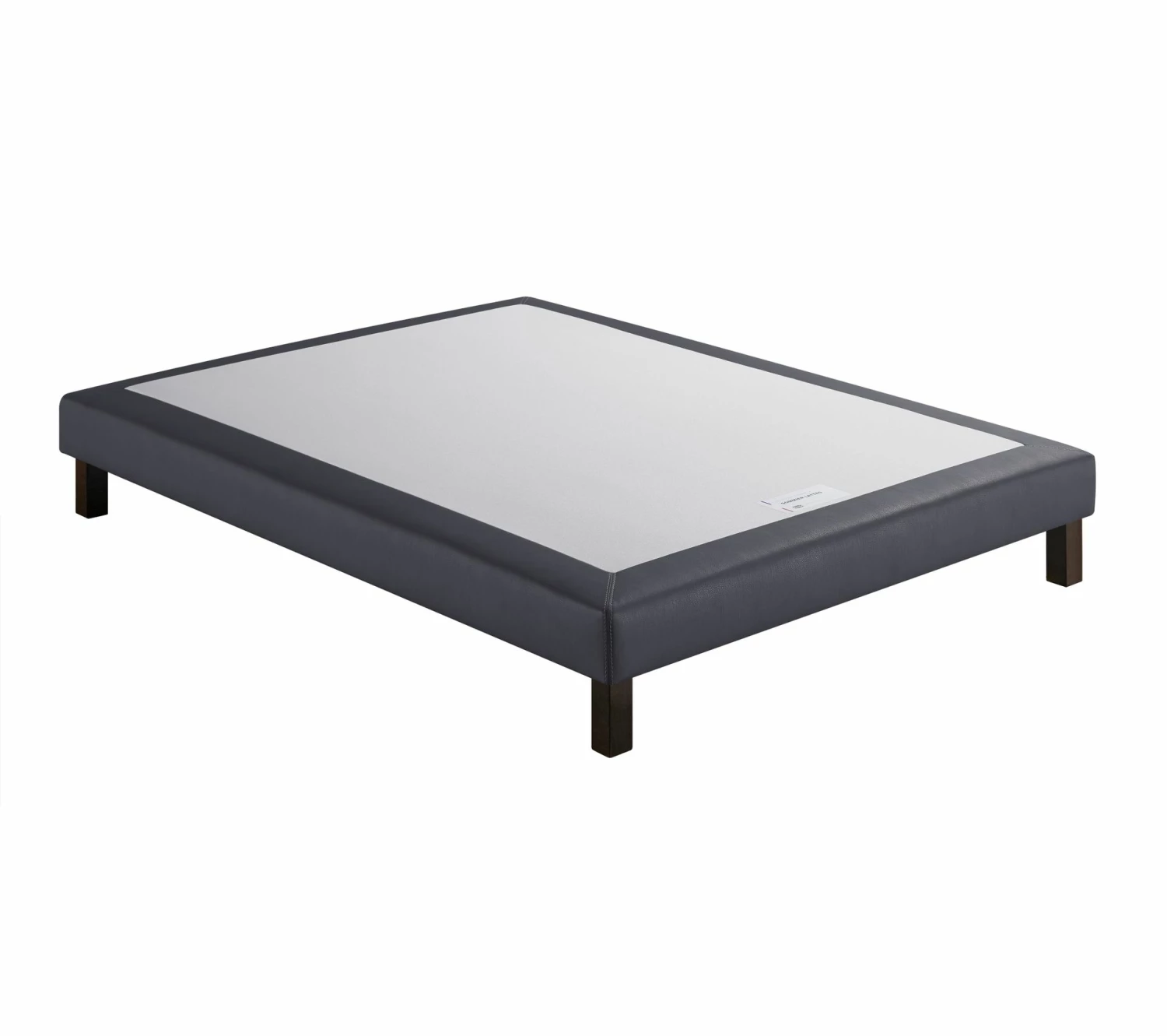 Meilleure affaire 🌟 Sommier gris 160x200 cm SIMMONS DECO PU 2 🥰 2 Meilleure affaire 🌟 Sommier gris 160x200 cm SIMMONS DECO PU 2 🥰 – Image 2