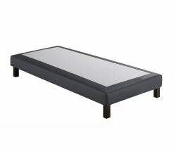 Meilleure vente ✨ Sommier gris 90x190 cm SIMMONS DECO PU 2 🧨