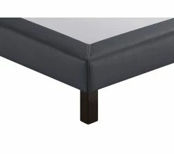 Coupon 👏 Sommier gris 2x80x200 cm SIMMONS DECO PU 2 🎉 -Simmons Soldes 3133613206723 A