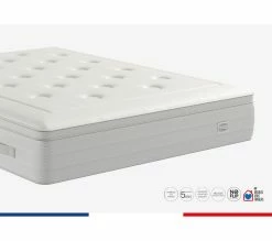 Bon marché 😍 SIMMONS Matelas Reflexion Ferme, Ressorts Ensachés, 140x190, H33 👏 -Simmons Soldes 3133613222853 Z1