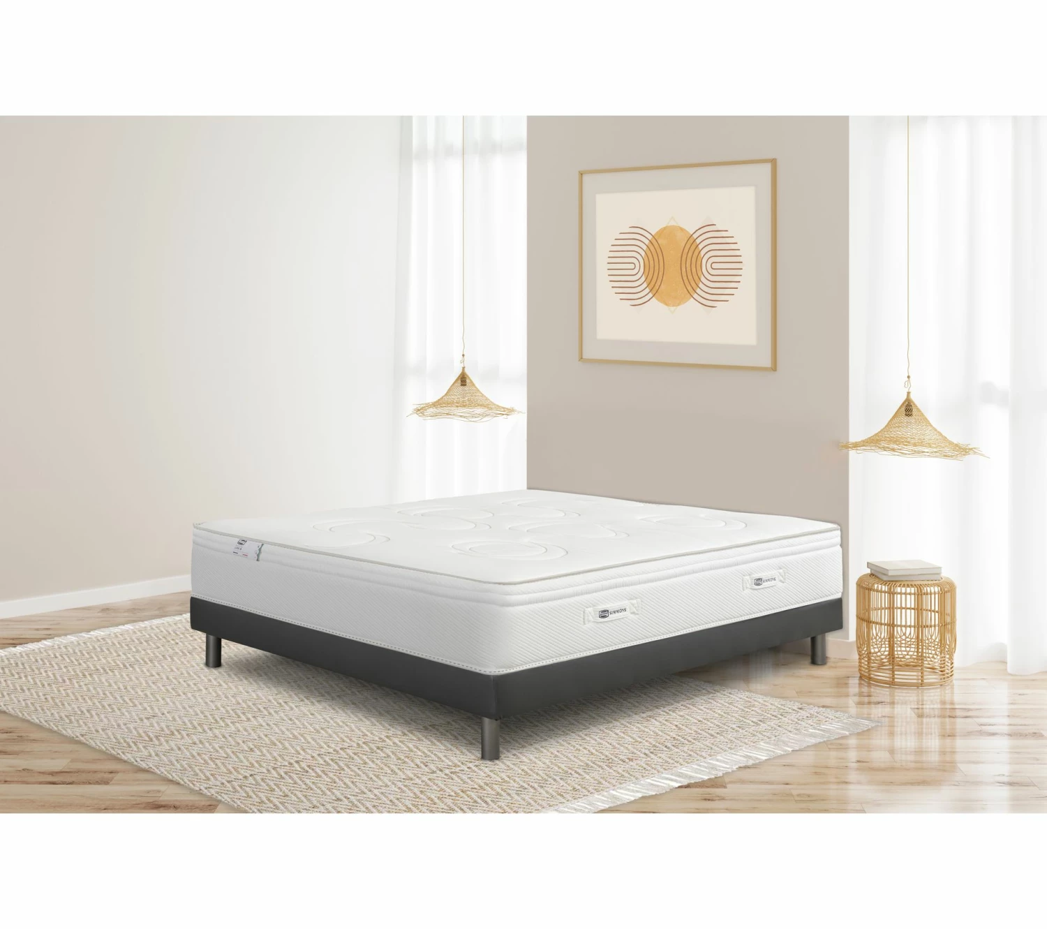 Vente flash ✔️ Matelas ressorts 140x200 cm SIMMONS LIFER ⭐ 10 Vente flash ✔️ Matelas ressorts 140x200 cm SIMMONS LIFER ⭐ – Image 10
