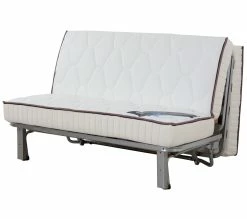 Remise 🎉 Banquette lit BZ Slyde SIMMONS SWAG RESSORTS 160 cm sans housse ✨ -Simmons Soldes 3480180503442 P