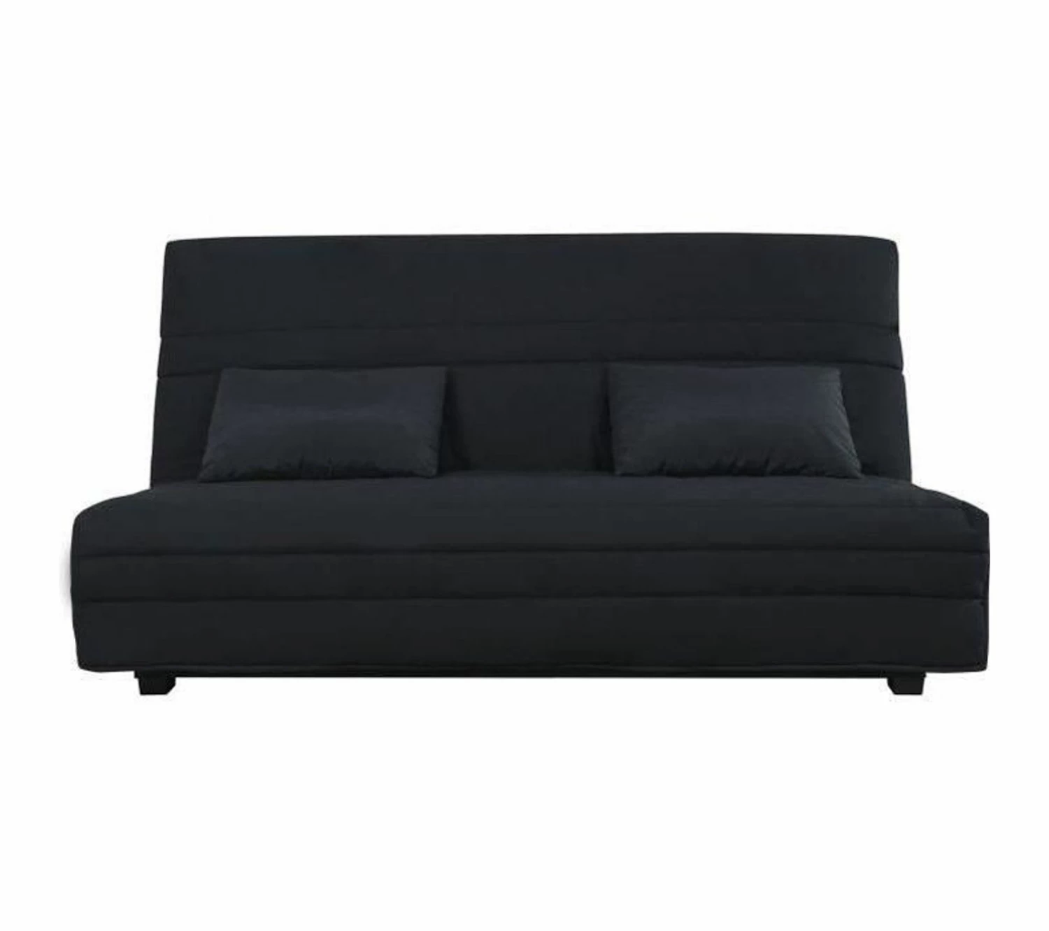 Top 10 ✔️ Banquette Clic Clac Simmons- Tissu Noir + 2 Coussins Noir - L 194 X P 98 X H 100 Cm - Vanda 😍 1 Top 10 ✔️ Banquette Clic Clac Simmons- Tissu Noir + 2 Coussins Noir - L 194 X P 98 X H 100 Cm - Vanda 😍