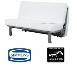 Coupon đ„ SIMMONS Banquette Mécanisme Slyde - Tissu Gris + 2 Coussins Noir - L 145 X P 103 X H 89 Cm - Vanda â 9 Coupon đ„ SIMMONS Banquette Mécanisme Slyde - Tissu Gris + 2 Coussins Noir - L 145 X P 103 X H 89 Cm - Vanda â -Simmons Soldes 3480188971694 A
