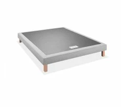 Tout neuf 👏 Sommier Tapissier Déco Gris Simmons 15 Cm 90x200 🌟