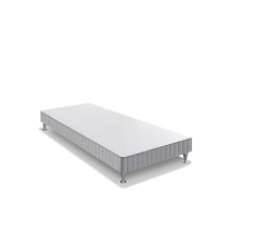 Coupon 😀 SIMMONS Sommier Tapissier À Lattes Airsom Avec 4 Pieds, 90x190 😍