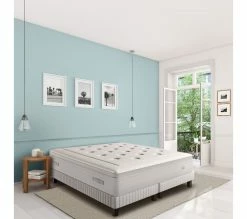 Les meilleures critiques de 😀 SIMMONS Ensemble Matelas Ressort + Sommier Duo Extension, Accueil Enveloppant 160x200, 29cm Dépaisseur 🎁