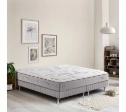 Bon marché 👍 SIMMONS Ensemble Matelas Ressort + Sommier Duo Equilibre, Accueil Morphologique 180x200, 25cm Dépaisseur ✔️