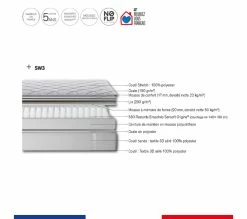 Bon marché 👍 SIMMONS Ensemble Matelas Ressort + Sommier Duo Equilibre, Accueil Morphologique 180x200, 25cm Dépaisseur ✔️ 9 Bon marché 👍 SIMMONS Ensemble Matelas Ressort + Sommier Duo Equilibre, Accueil Morphologique 180x200, 25cm Dépaisseur ✔️ -Simmons Soldes 3543501284557 Z1