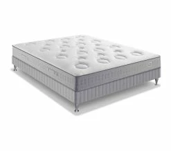 Remise ✨ SIMMONS Ensemble Flexion 140x190, Matelas Ressorts Ensachés + Sommier 🧨