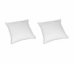 Le moins cher 🎁 Lot De 2 Oreillers Microgel Moelleux Percale Simmons 60x60 😍