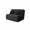 De gros 🔥 SIMMONS Banquette BZ Slyde Hight 160 Avec Housse Noire + 2 Coussins - Sl10011 😀