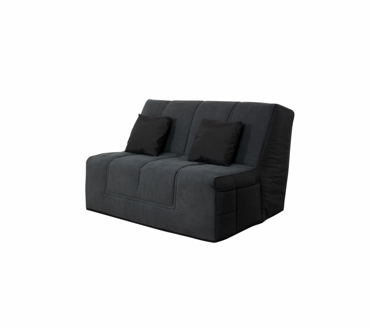 Budget 👍 SIMMONS Banquette BZ Slyde Well 160 Avec Housse Anthracite + 2 Coussins - Sl10012 👏 4 Budget 👍 SIMMONS Banquette BZ Slyde Well 160 Avec Housse Anthracite + 2 Coussins - Sl10012 👏 – Image 4